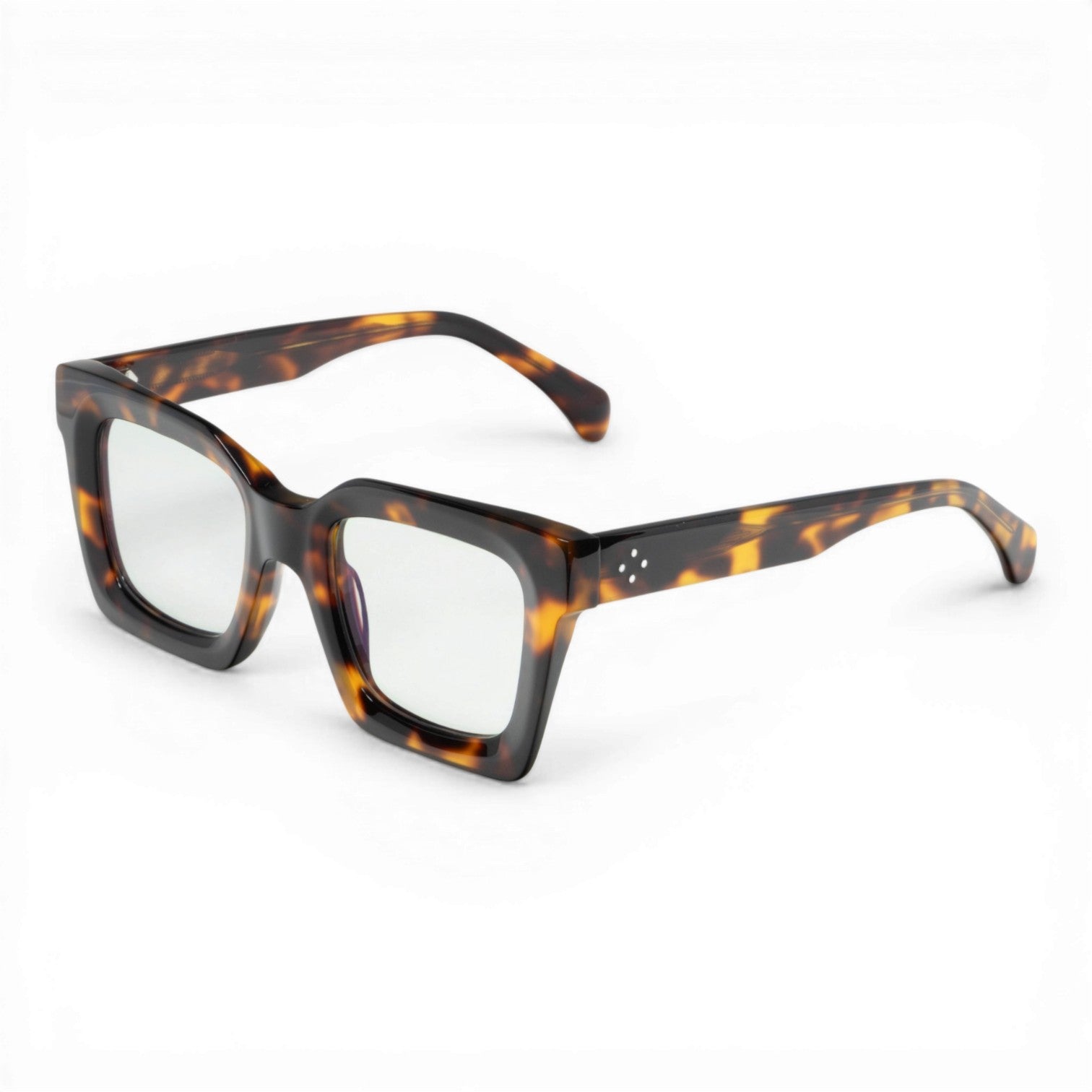 tortoise oversized square glasses
