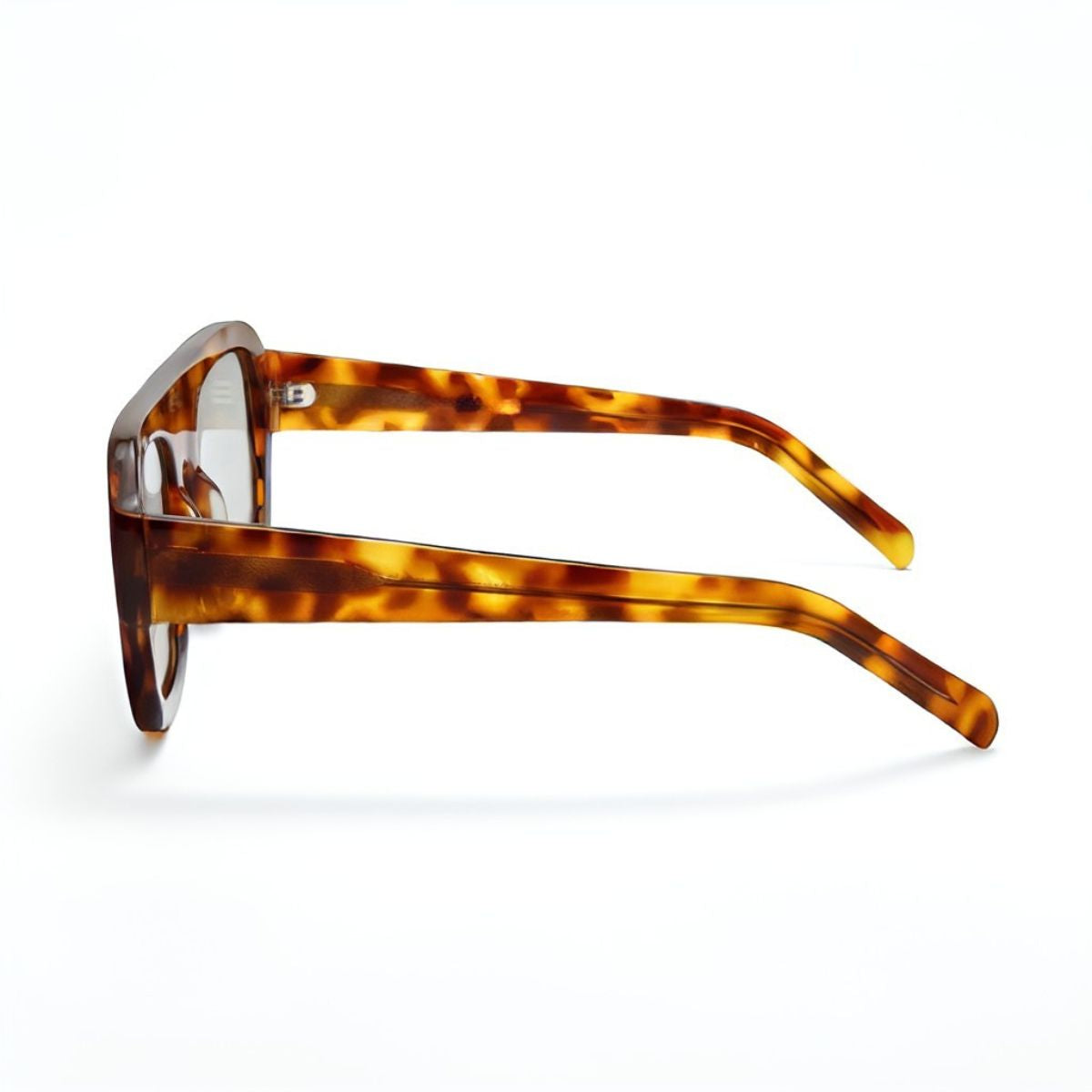 Tortoise aviator sunglasses