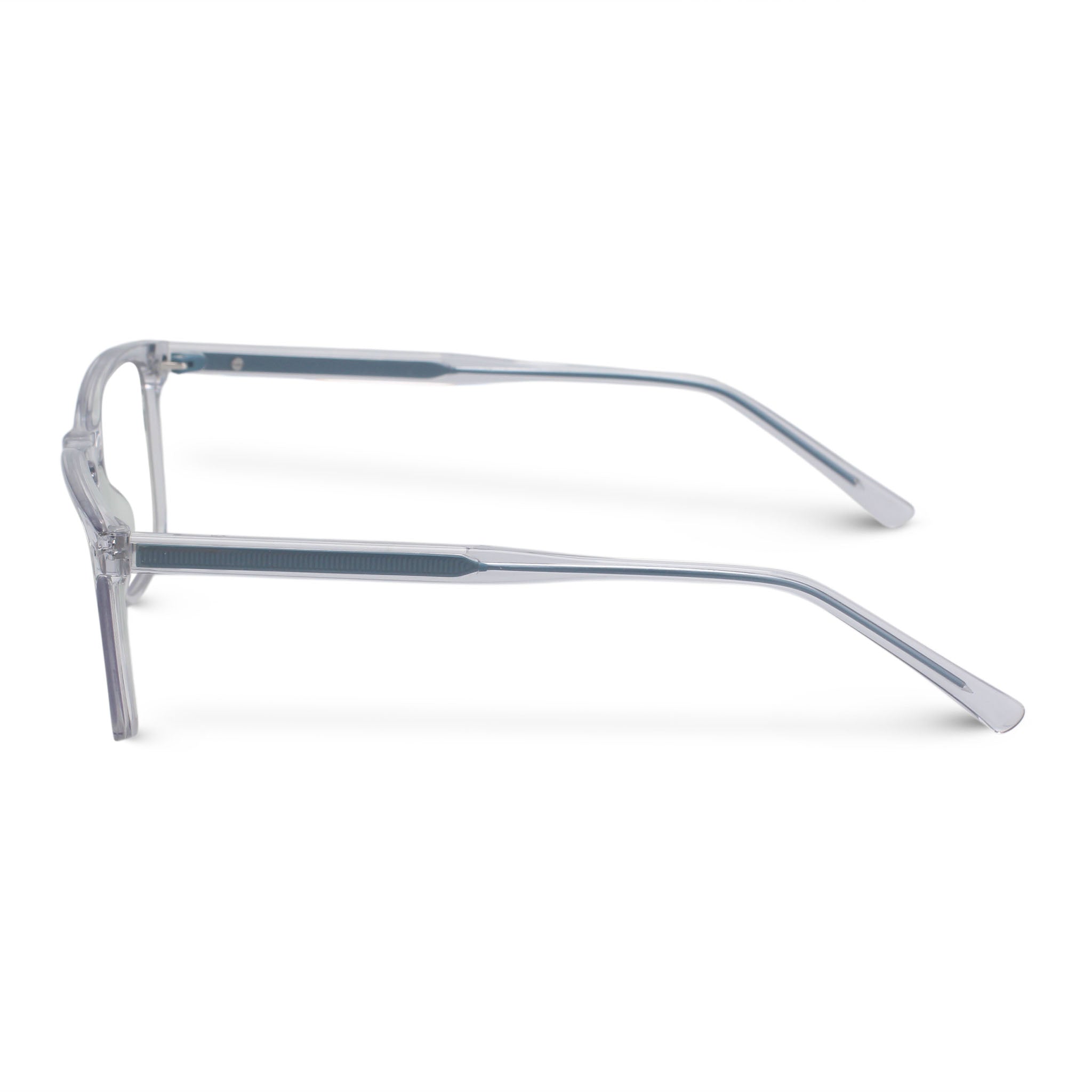 Classical rectangle transparent eyeglasses