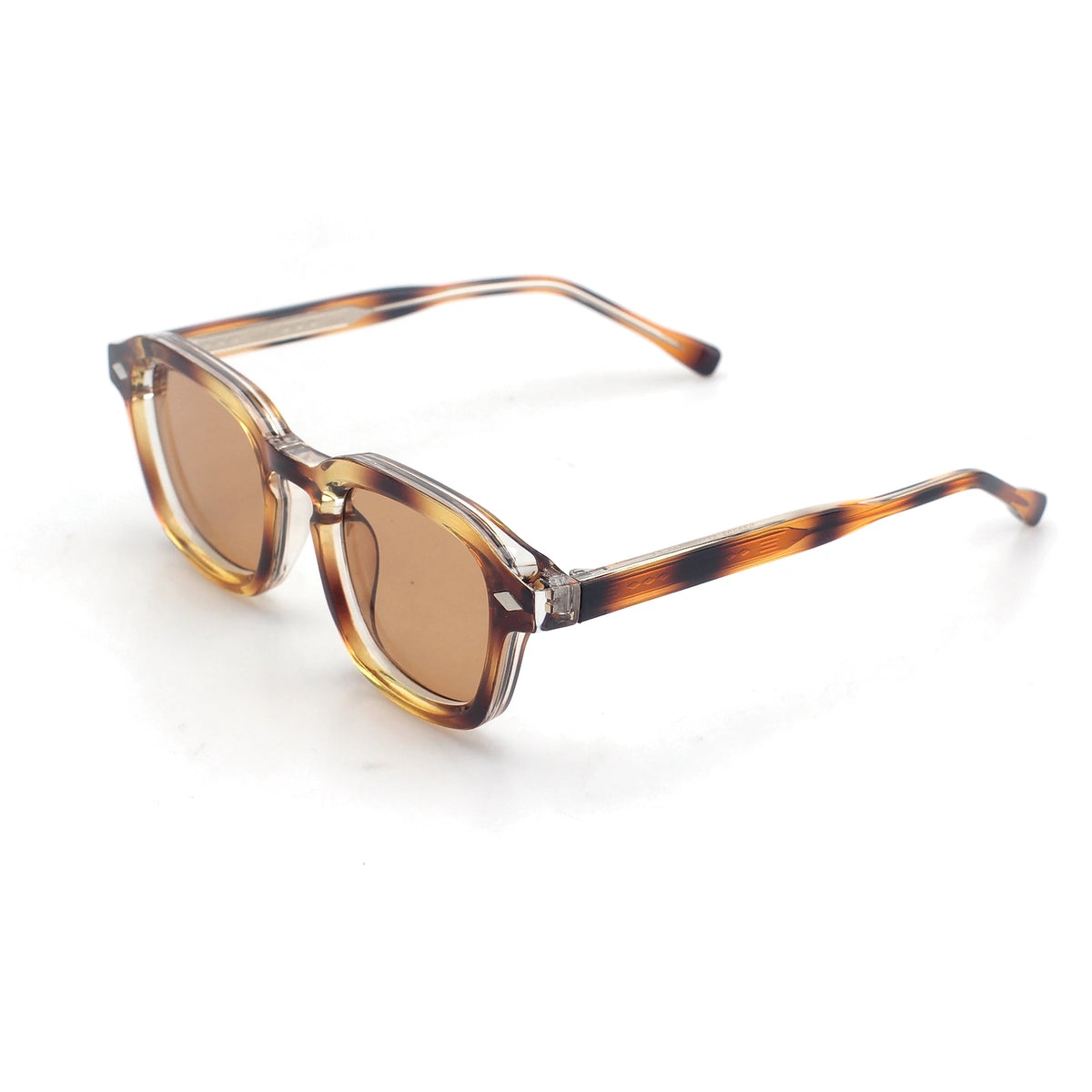 Norcia square tortoise sunglasses