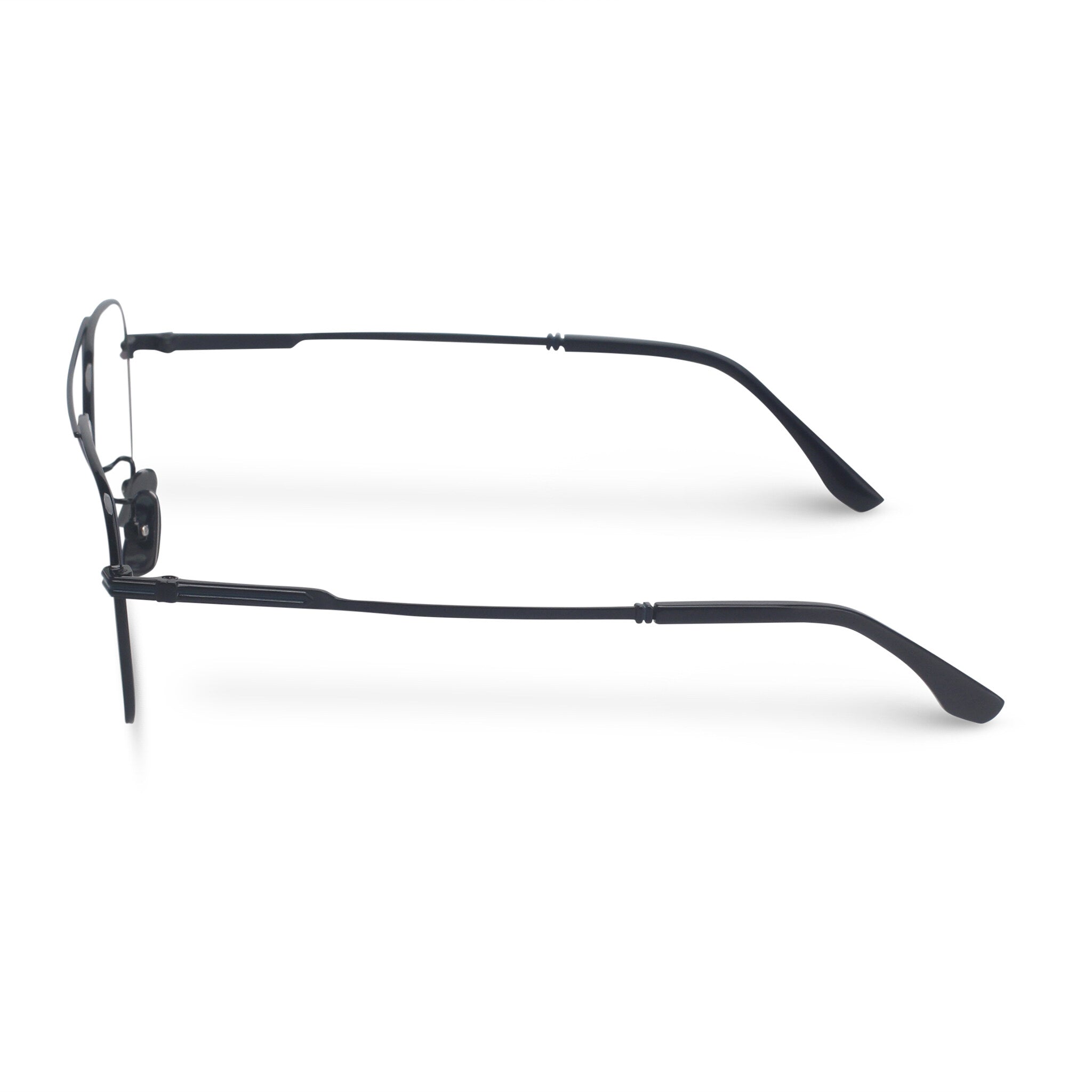 Aviator black eyeglasses