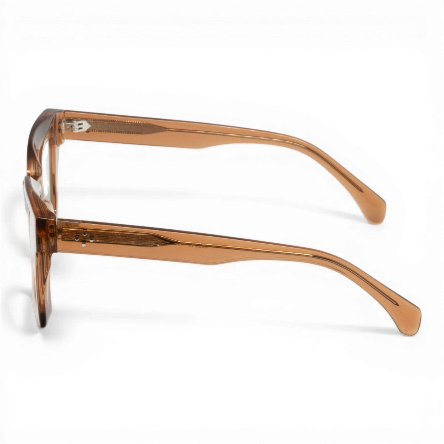 pink oversized square glasses