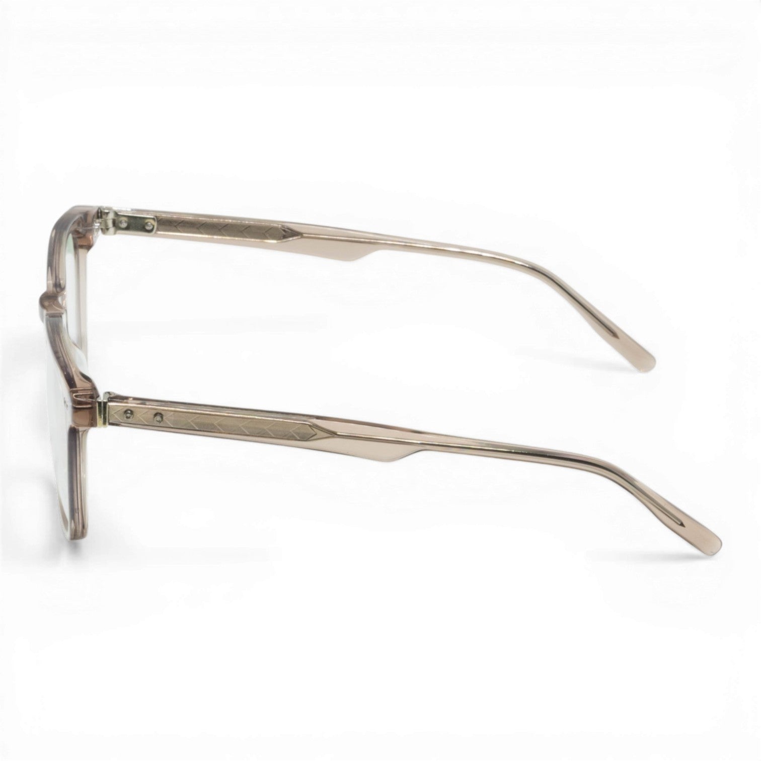 pink square glasses