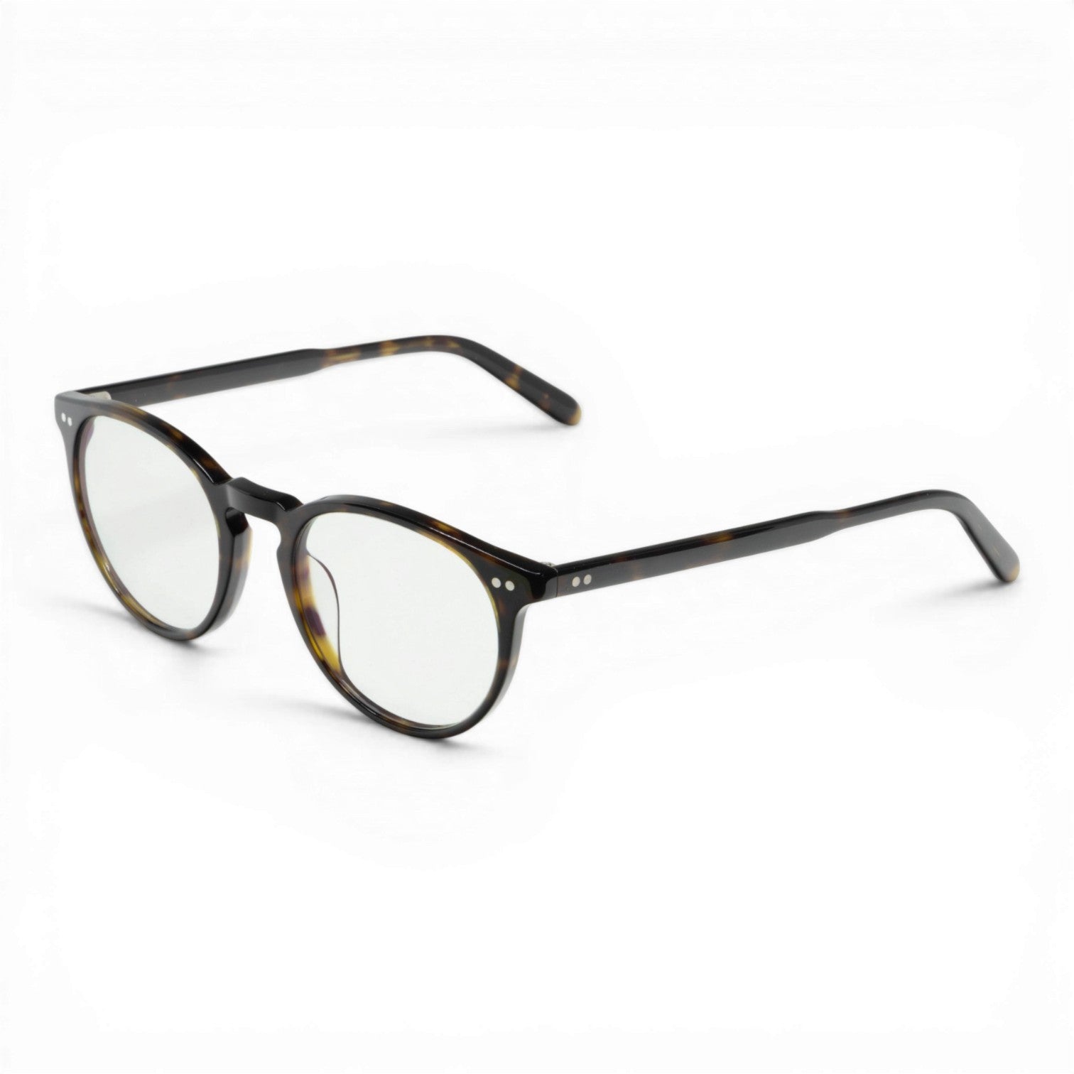 black round glasses